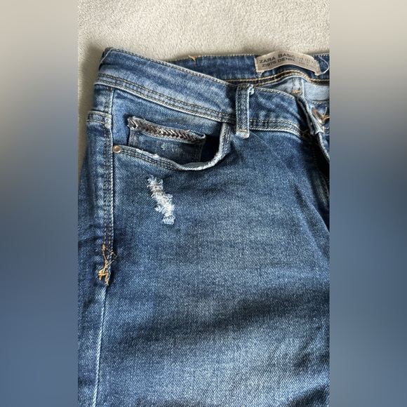 Zara mid waist jeans size 2 - Picture 3 of 7